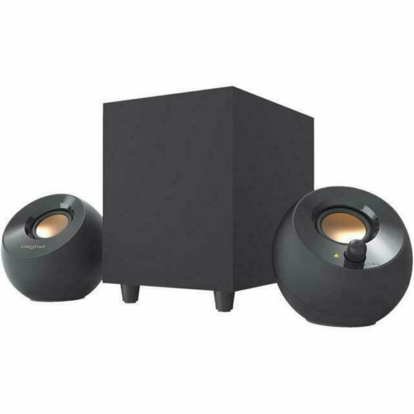 Creative Labs Creative Pebble Plus Speakers, Black CR82679